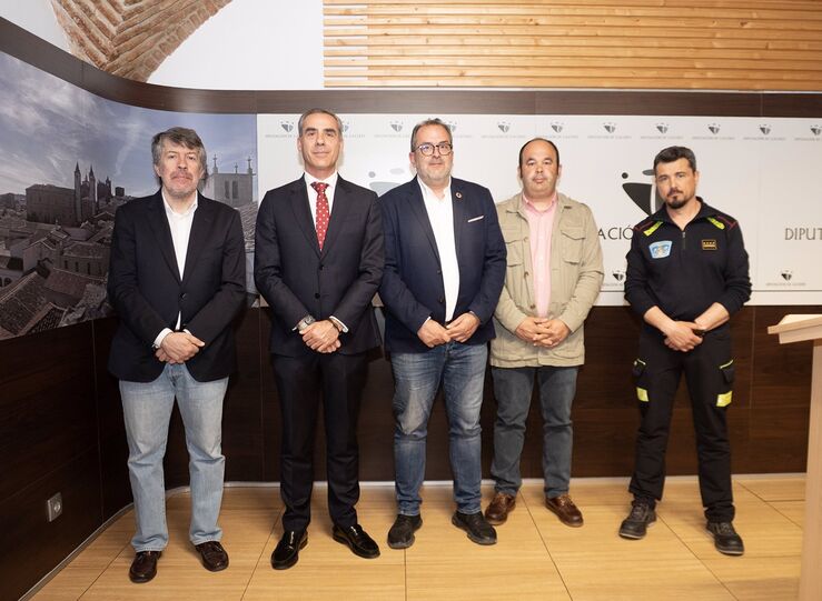 La Semana de Prevencin de Incendios incluye un simulacro de accidente en Cceres 