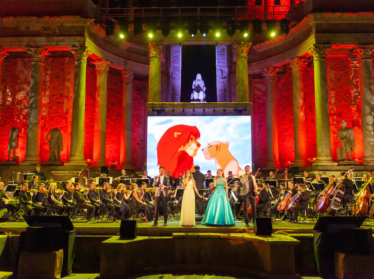 El Teatro Romano de Mrida y Disney viven su noche ms mgica  