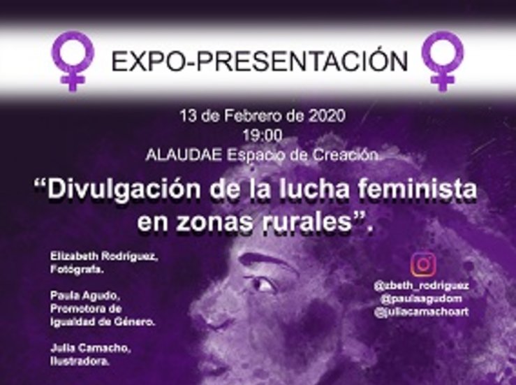 Caf ALAUDAE Mrida recoge una expopresentacin fotogrfica y de divulgacin feminista