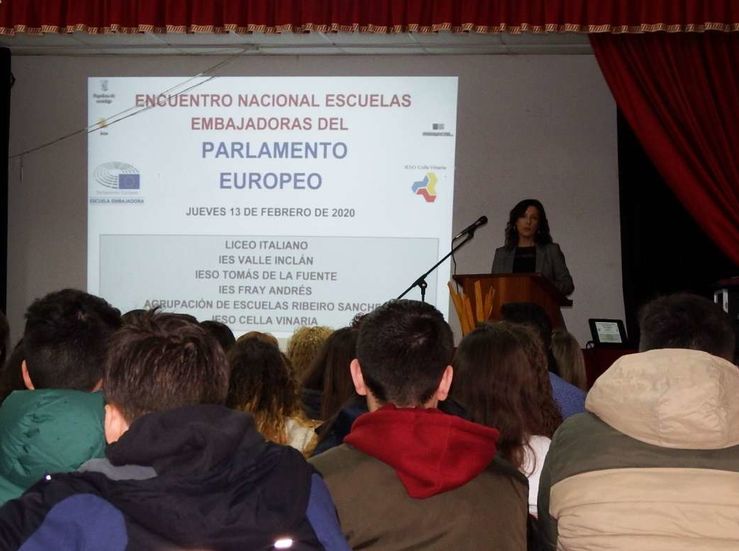 Centros educativos programa Escuelas Embajadoras Parlamento Europeo se citan en Ceclavn