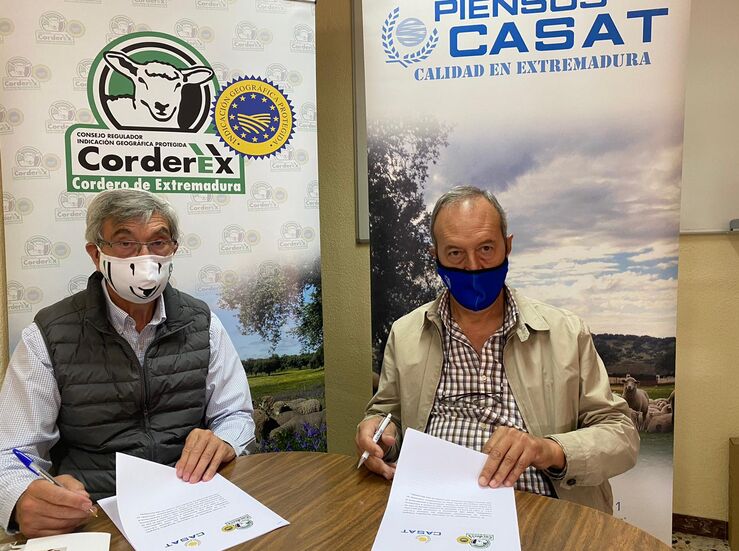 Corderex renueva su acuerdo con CASAT para fomentar el consumo de la carne de ovino
