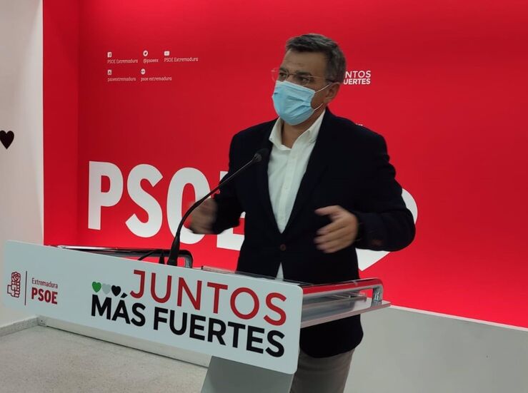 El PSOE extremeo aboga por ms coordinacin entre CCAA ante el Covid