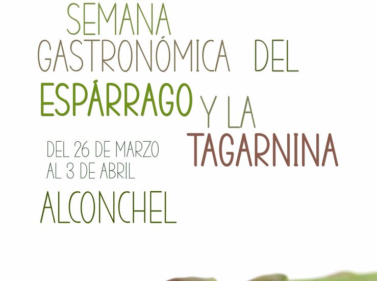 Alconchel celebra en Semana Santa jornadas gastronmicas sobre el esprrago y la tagarnina