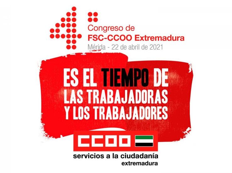 La Federacin de Servicios a la Ciudadana de CCOO celebra su 4 Congreso en Mrida
