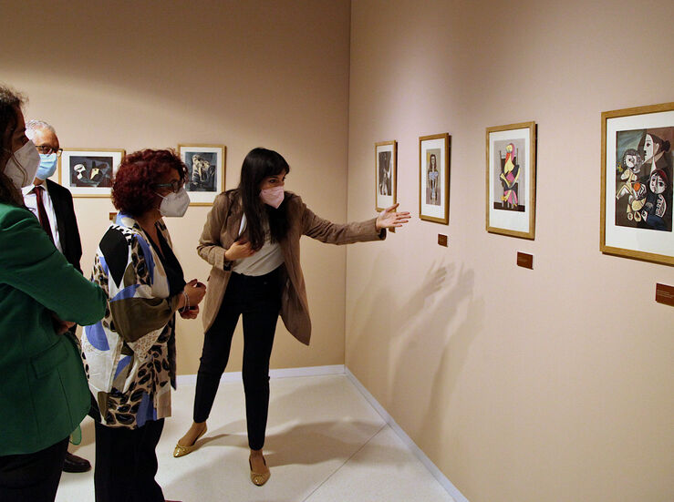El MUBA de Badajoz retoma sus exposiciones temporales con una de grabados de Picasso