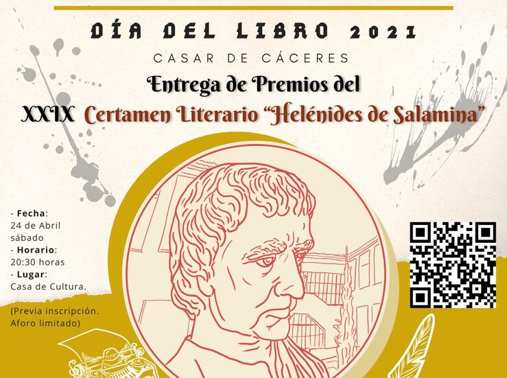 Ms de 250 obras compiten en certamen literario Helnides de Salamina de Casar de Cceres