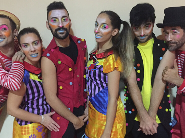Programa Teatro en familia sigue en el Lpez de Ayala Badajoz con Payasos bailarines