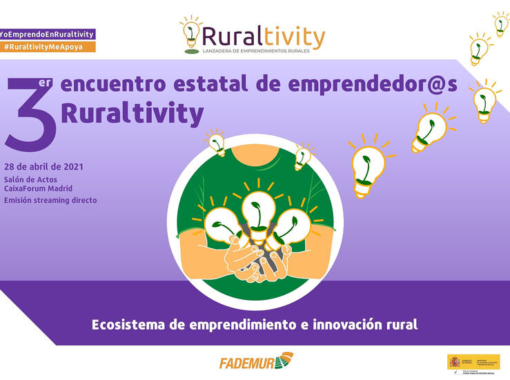 Fademur Extremadura asistir al III Encuentro Ruraltivity sobre autoempleo en mundo rural
