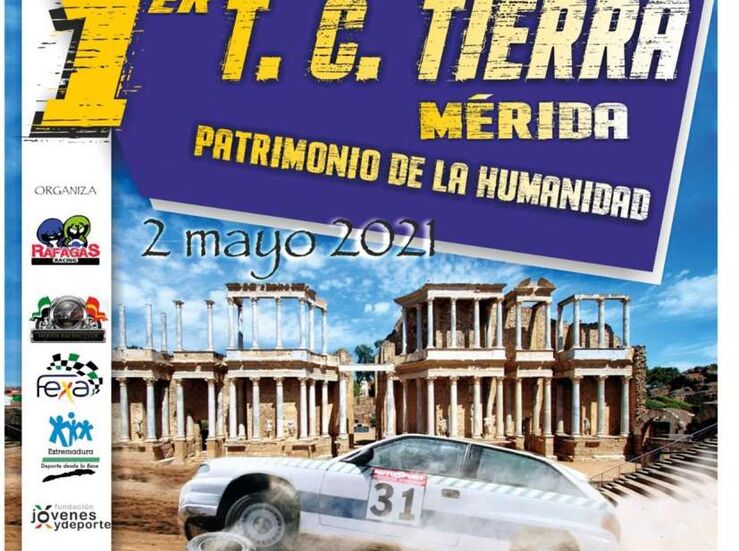 Campeonato Extremadura de Rallyes de Tierra se celebrar el prximo domingo en Mrida