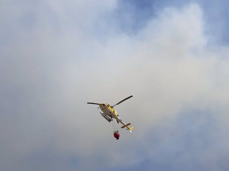 Yez agradece rpida y eficaz labor en control del incendio en Sierra de Carija