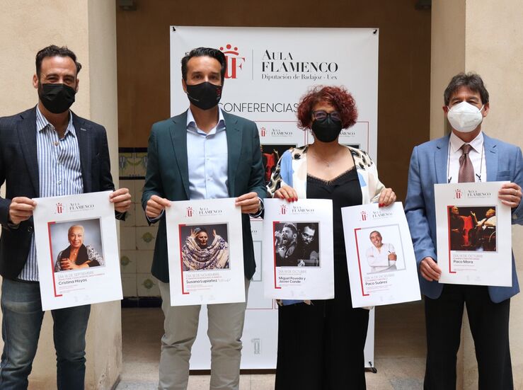 Cristina Hoyos Paco Mora La Lupi y Paco Surez componen cartel III Aula de Flamenco