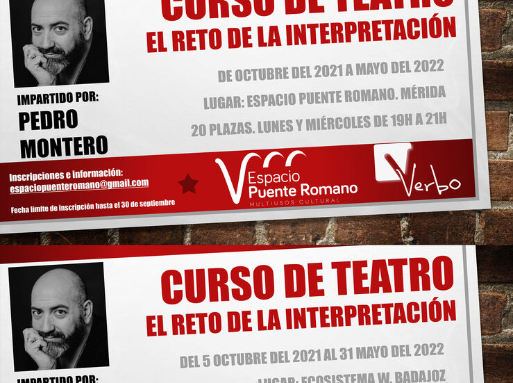 Verbo Producciones pone en marcha dos cursos de teatro en Mrida y Badajoz