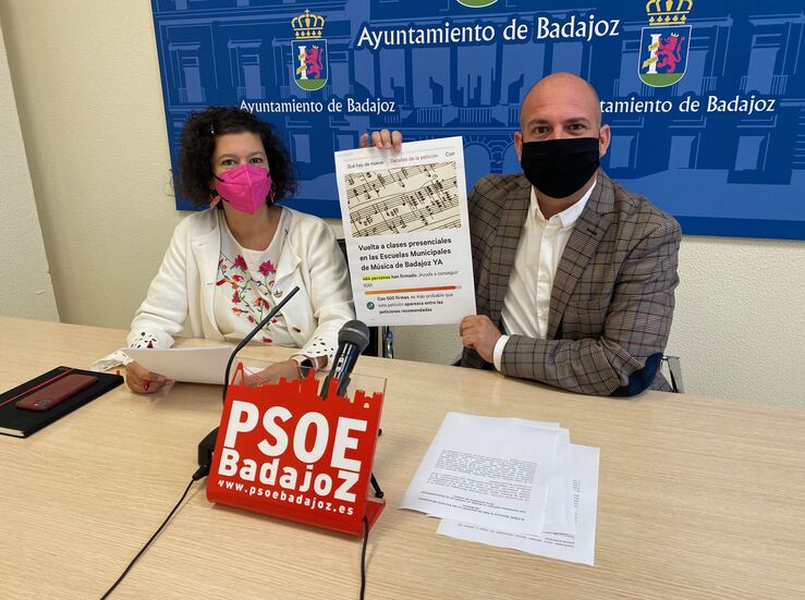 El PSOE de Badajoz pide al alcalde que cambie las delegaciones de la edil de Cultura