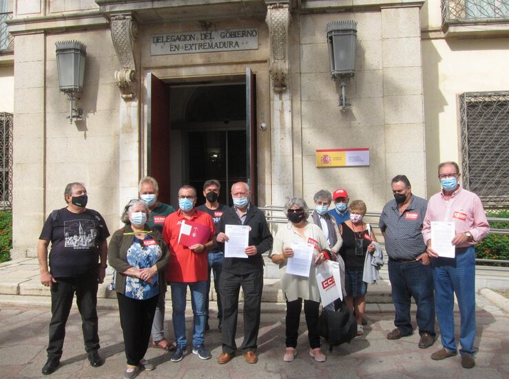 CCOO y UGT Extremadura reclaman al Gobierno polticas de promocin de salud 
