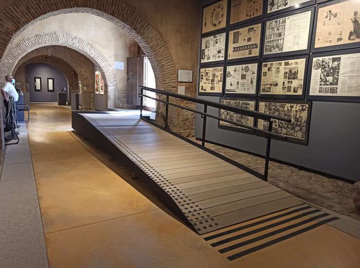 Cultura invierte 14218 euros en mejoras de accesibilidad del Museo VostellMalpartida