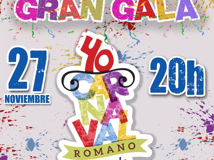 A partir lunes reservar entradas para gala de 40 aniversario Carnaval Romano de Mrida 