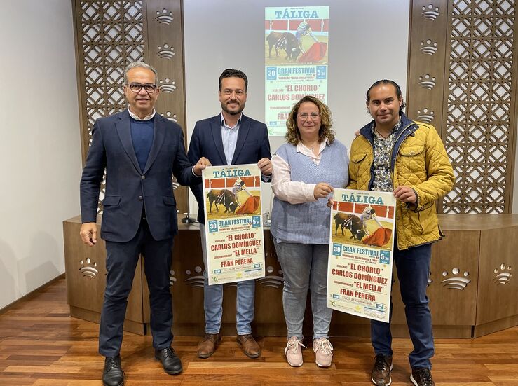  Alumnos de la Escuela Taurina de Badajoz conforman el cartel de la novillada de Tliga