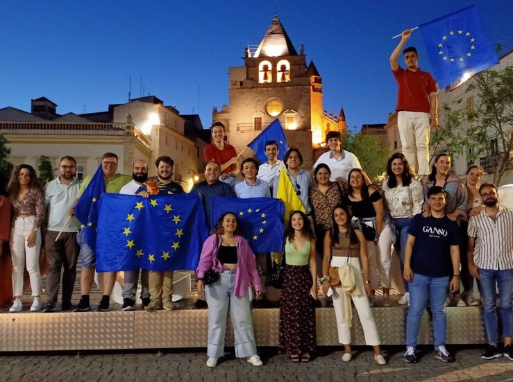 JJSS Badajoz Elvas y Campo Maior se unen para reivindicar el proyecto de Eurociudad