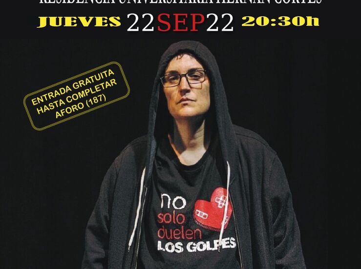 La activista feminista Pamela Palenciano ofrecer en Badajoz su ltimo monlogo