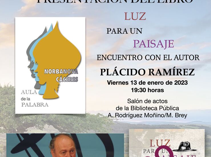 La asociacin Norbanova de Cceres aplaza la presentacin del libro de Plcido Ramrez 