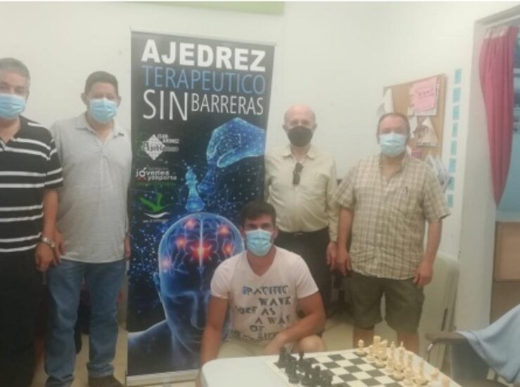 Ajedrez sin Barreras se reanuda en los centros de ASPESOBA AEXPAINBA y Feafes Calma