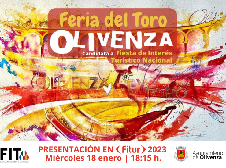 Feria del Toro Olivenza lleva a Fitur su candidatura a Fiesta Inters Turstico Nacional