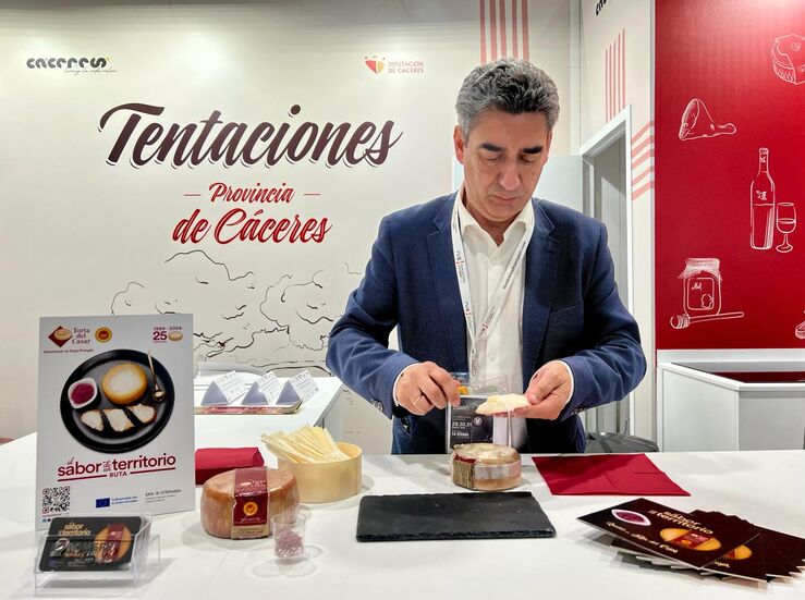 Torta del Casar acude a Madrid Fusin para ganar visibilidad entre expertos gastronmicos