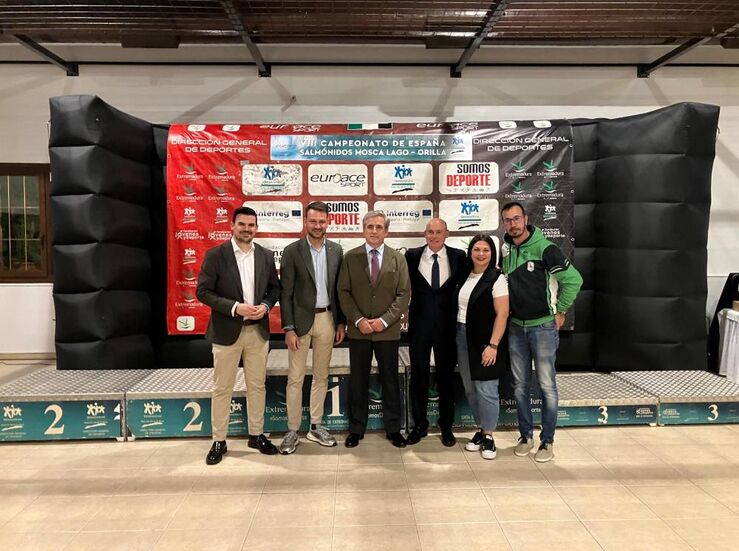 Higuero asiste a la entrega de trofeos del Campeonato de Espaa de Salmnidos Mosca