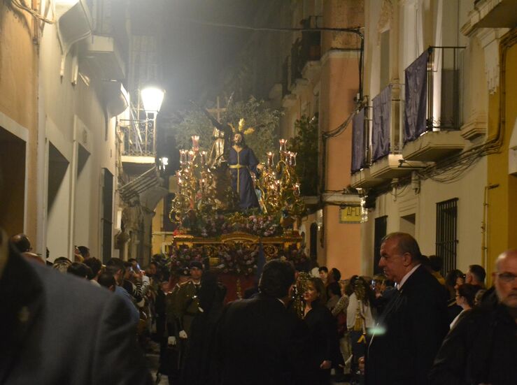 La Oracin en el huerto procesiona este Lunes Santo en Badajoz con unos 250 nazarenos