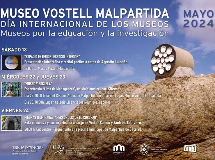 Museo Vostell Malpartida celebra Da Internacional de Museos con actividades a escolares
