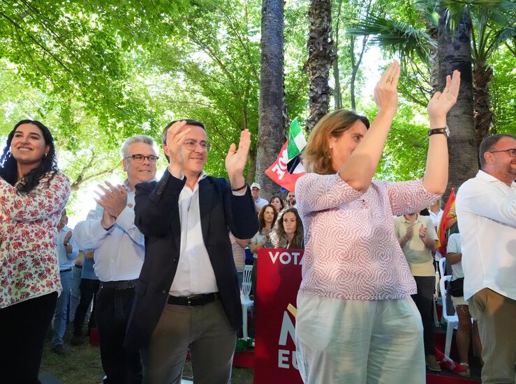 Ribera Lo mejor que le ha pasado a Extremadura es Europa y aos de gobierno del PSOE