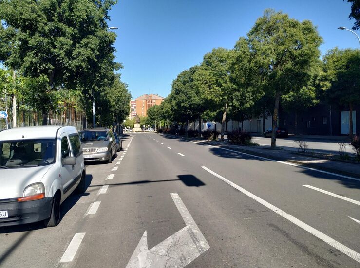 El Ayuntamiento de Cceres desiste del carril bici central en la avenida de la Hispanidad 