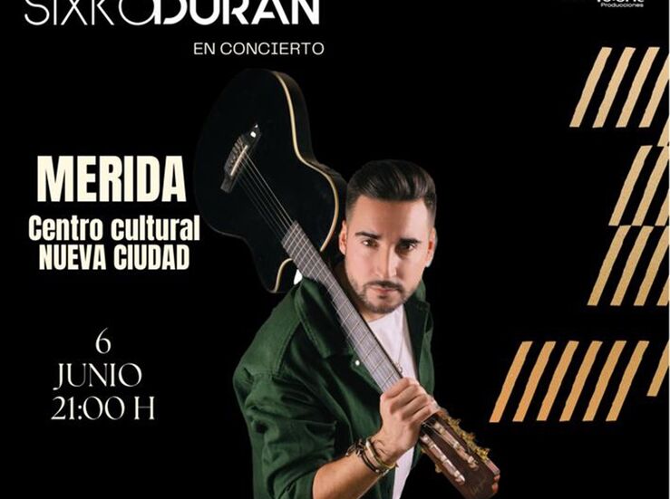 Sixko Durn ofrece un concierto en el Centro Cultural Nueva Ciudad de Mrida