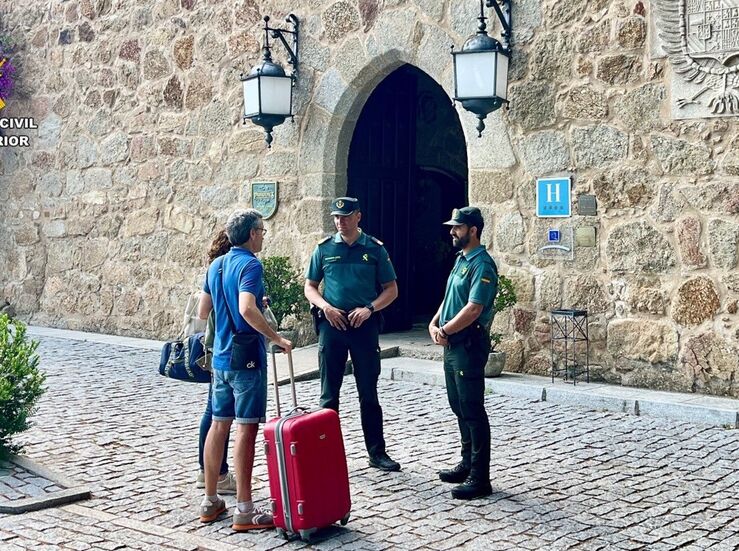 Guardia Civil de Cceres intensificar vigilancia en zonas tursticas de la provincia 