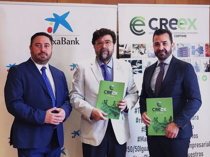 Convenio CaixaBank Dualiza y Creex para conectar FP Dual con realidad empresas extremeas