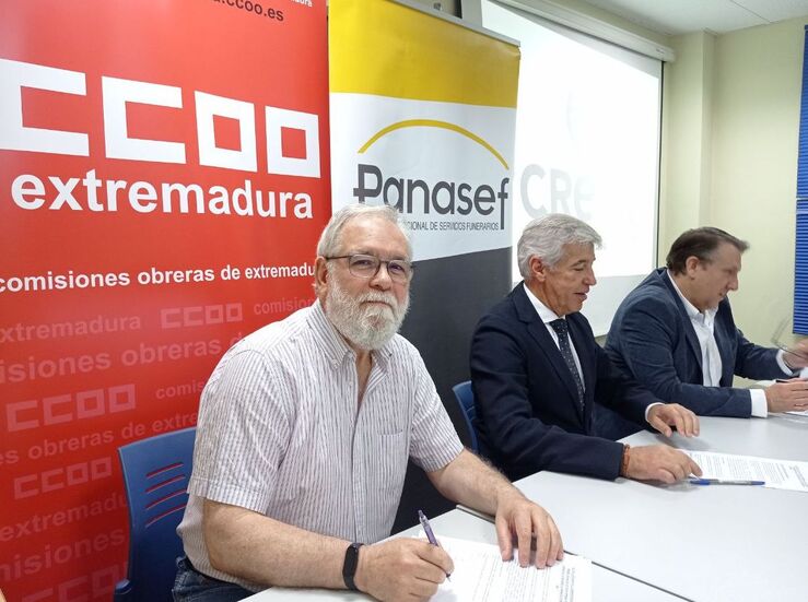 Primer convenio colectivo para trabajadores del sector servicios funerarios en Extremadura