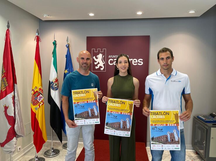 Cceres recupera el Triatln Cceres Ciudad Histrica que se celebrar el prximo domingo