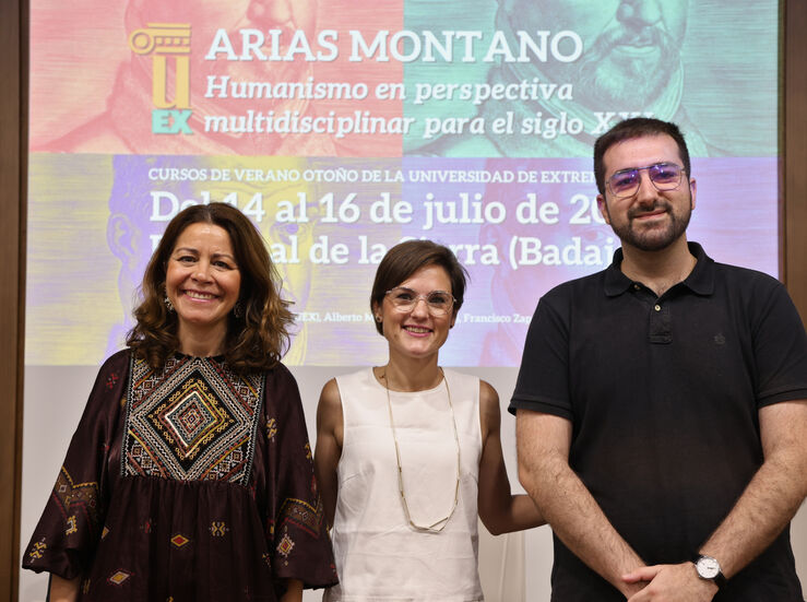 Presentada la cuarta edicin del Curso de Verano Arias Montano de Fregenal de la Sierra