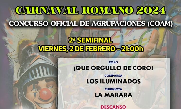 Abierto plazo de presentación de candidatura para las Turutas de Oro del  Carnaval Romano