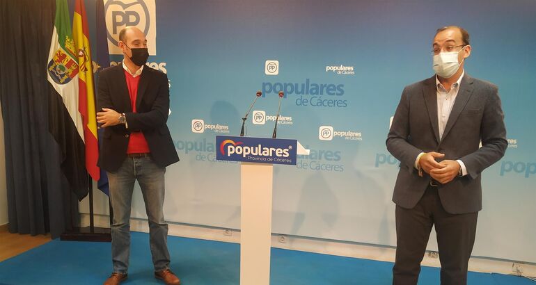 PP-Cáceres critica retraso en ayudas a pymes y culpa al Gobierno de Salaya de no cumplir