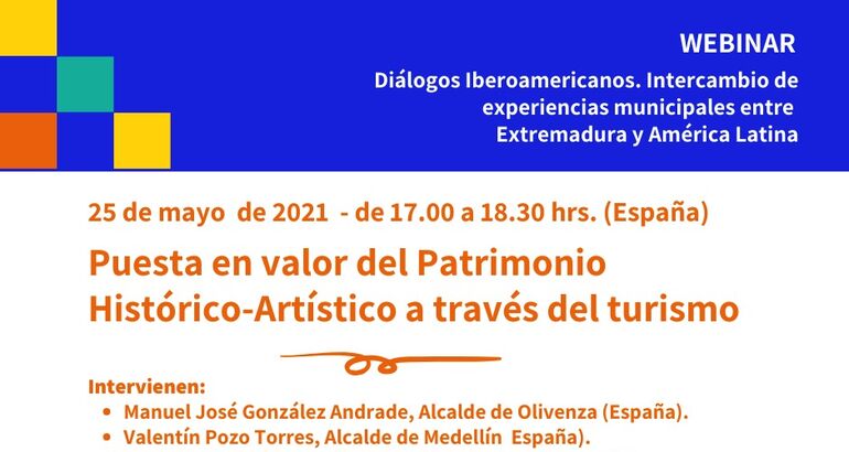 Autoridades de América Latina y Extremadura participan en dos &#39;webinar&#39; sobre el turismo