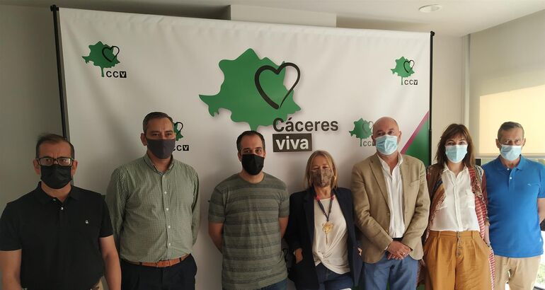 Cáceres Viva se plantea como objetivo político entrar en todas las instituciones