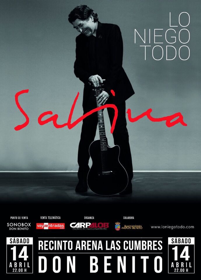 A La Venta Las últimas 500 Entradas Para El Concierto De Joaquín Sabina ...